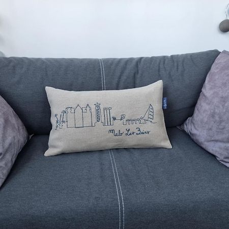 Studio Malouin - Sur La Digue De Malo Les Bains Avec Vue Sur Mer 外观 照片