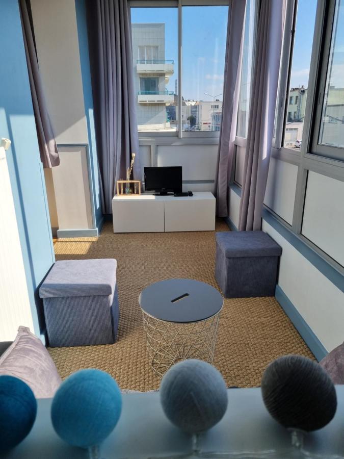 Studio Malouin - Sur La Digue De Malo Les Bains Avec Vue Sur Mer 外观 照片