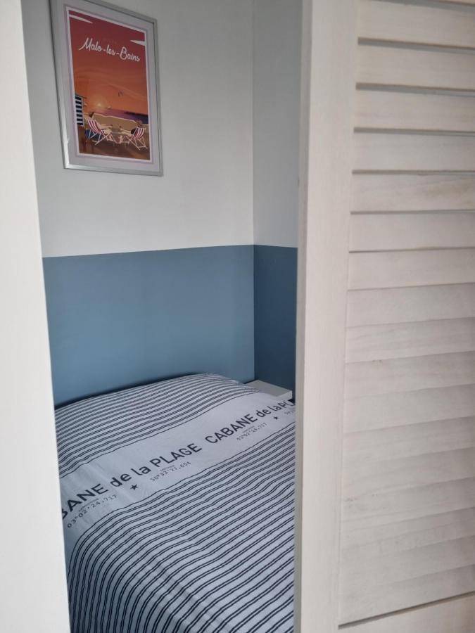 Studio Malouin - Sur La Digue De Malo Les Bains Avec Vue Sur Mer 外观 照片